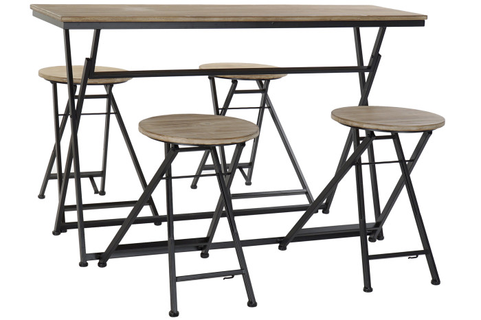 MESITA AUXILIAR SET 4 ABETO 141,5X151X86,5 38 - Imagen 1