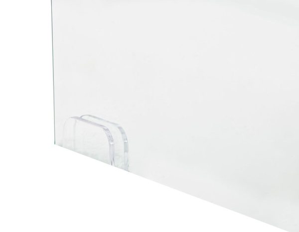 APARADOR CRISTAL TEMPLADO MDF 120X44X120 NATURAL