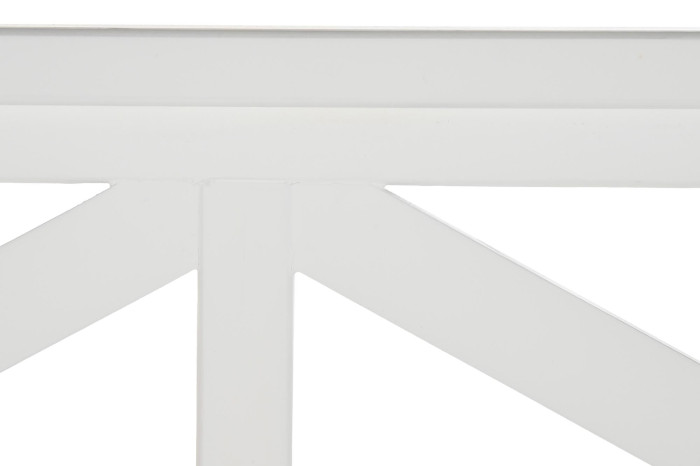 CABECERO CAMA MADERA 180X6X120 BLANCO - Imagen 1