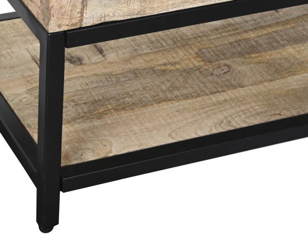 APARADOR MANGO METAL 85X45X100 37,90 NATURAL