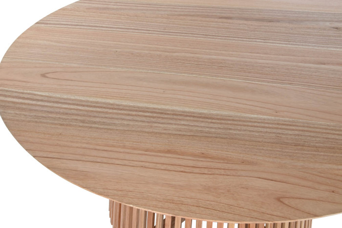 MESA REDONDA COMEDOR MINDI 150X150X75 NATURAL - Imagen 1