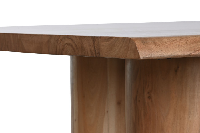 MESA COMEDOR ACACIA 200X100X76 NATURAL - Imagen 1