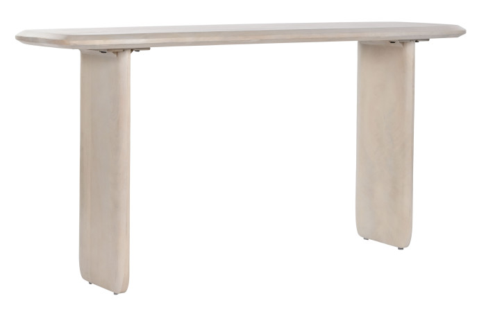 CONSOLA MANGO 152X45X76 BLANCO - Imagen 1