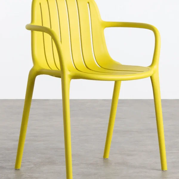 Silla de exterior de polipropileno brand