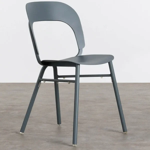 Silla de exterior de aluminio pop