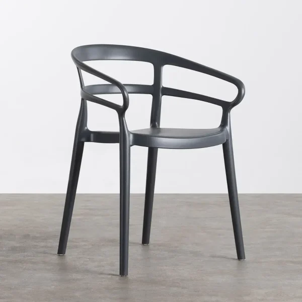 Silla de exterior de polipropileno noa