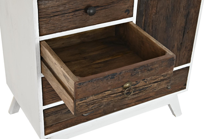 CAJONERA MANGO METAL 72X50X75 BLANCO - Imagen 1