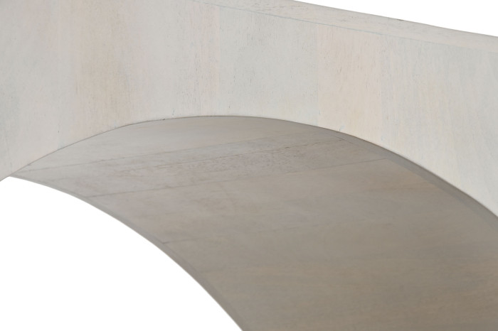 CONSOLA MANGO 136X40X76 BLANCO - Imagen 1