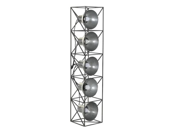 LAMPARA TECHO METAL 115X24X24 MULTIPOSICION GRIS