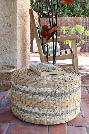 REPOSAPIES FIBRA SEAGRASS 63X63X39 63 NATURAL