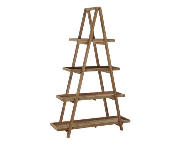 ESTANTERIA MADERA RECICLADA 120X43X183 NATURAL