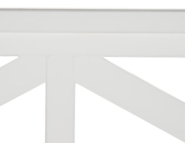 CABECERO CAMA MADERA 180X6X120 BLANCO