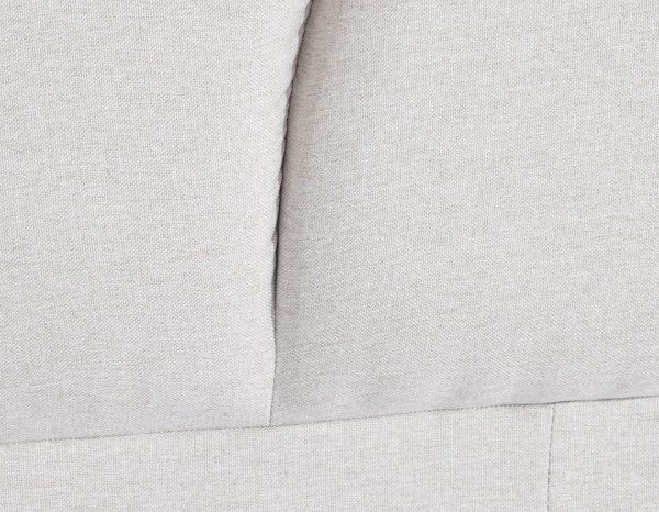CABECERO CAMA POLIESTER MDF 157X8X160 BEIGE