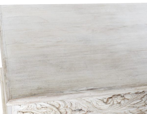 ARCON MANGO 150X43X50 MANDALA ENVEJECIDO BLANCO