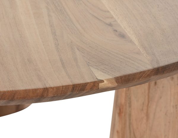 MESA CENTRO ACACIA 100X100X43 NATURAL