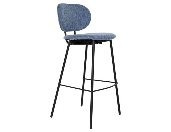 TABURETE POLIESTER METAL 50X46X101 75 AZUL
