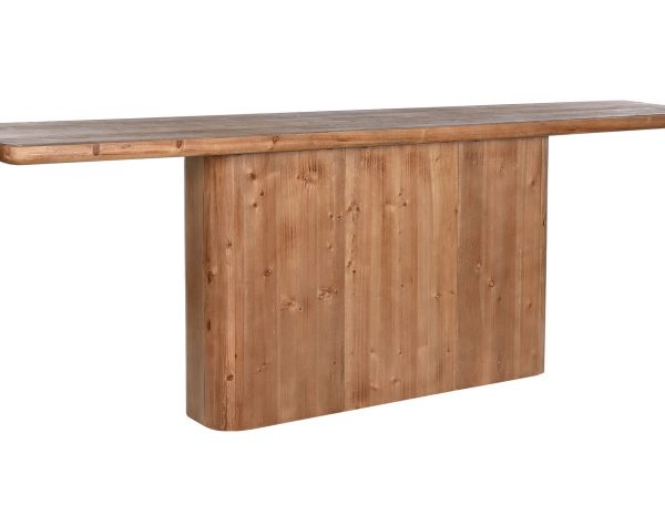 CONSOLA MADERA MDF 240X40X83 NATURAL
