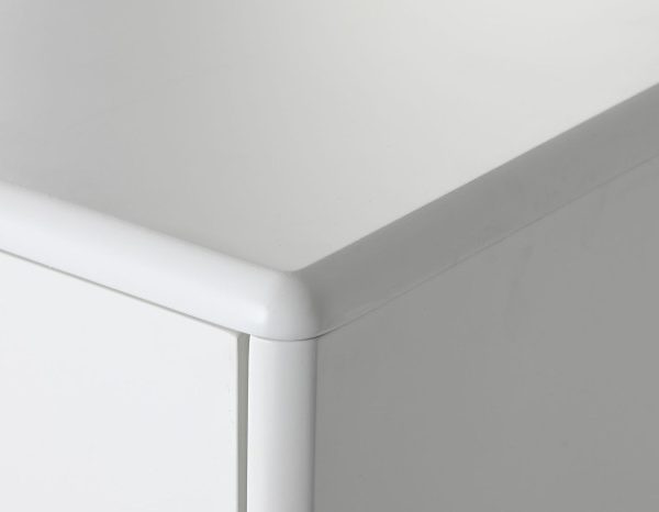 COMODA MDF PU 120X40X75 BLANCO