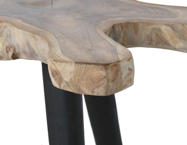 MESITA AUXILIAR SET 2 TECA 62X60X55 NATURAL