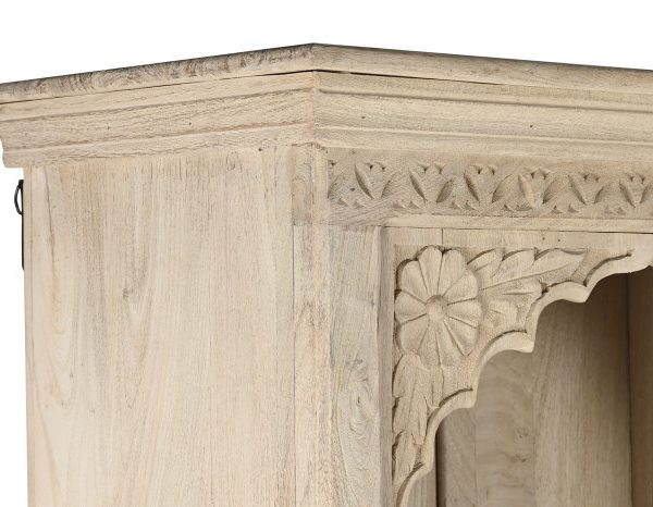 ESTANTERIA MADERA 204X38X196 TALLADA A MANO