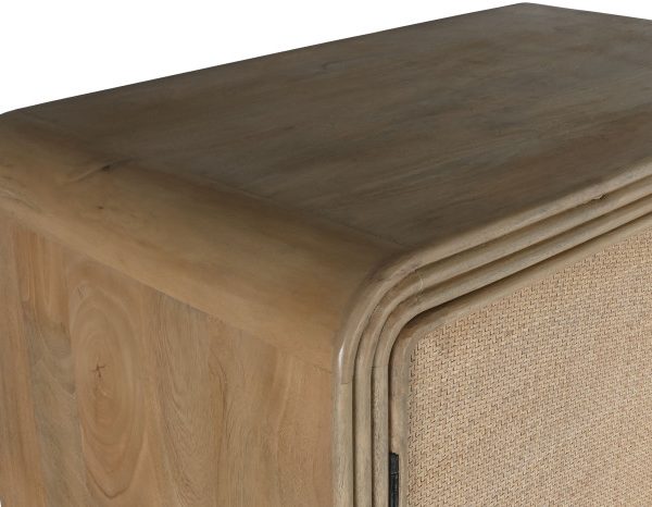 ARMARIO MADERA RATAN 100X55X190 75,00 NATURAL