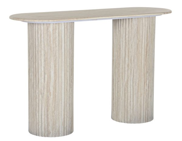 CONSOLA GRANITO MDF 120X40X75 41,40 SIMIL MARMOL