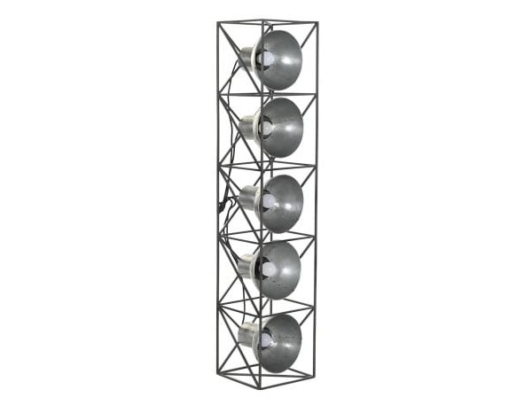 LAMPARA TECHO METAL 115X24X24 MULTIPOSICION GRIS