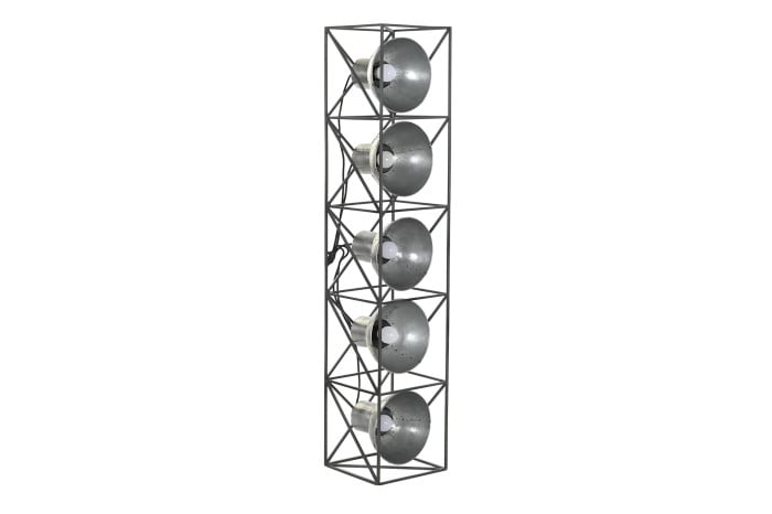 LAMPARA TECHO METAL 115X24X24 MULTIPOSICION GRIS - Imagen 1