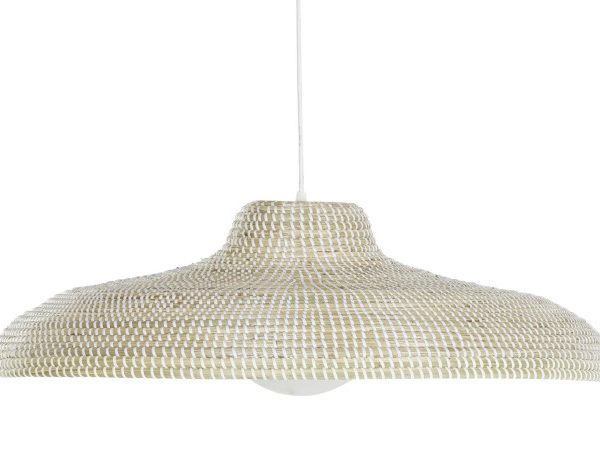 LAMPARA TECHO SEAGRASS CRISTAL 70X70X20