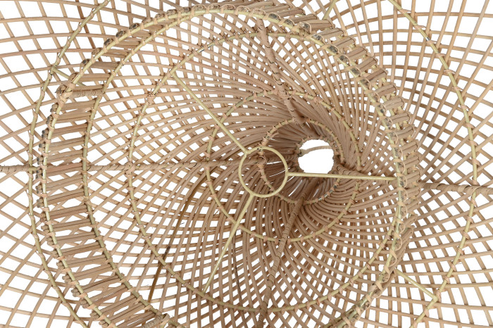 PANTALLA SET 3 RATAN 80X80X75 NATURAL - Imagen 1