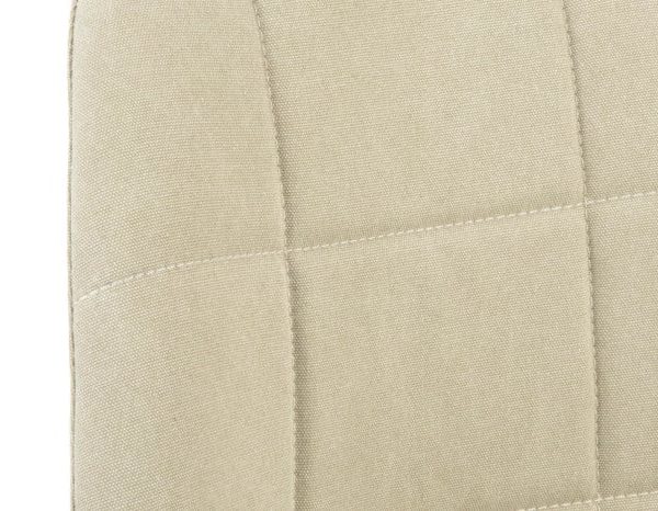 SILLA POLIESTER ALGODON 47X55X85 NATURAL BEIGE