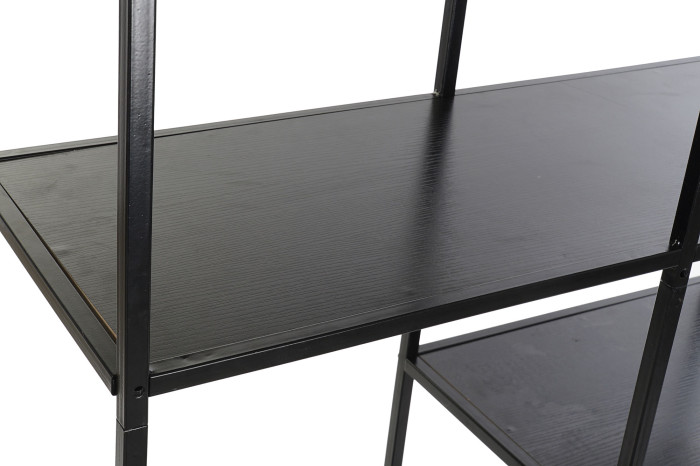ESTANTERIA METAL 90X33X180 15,35 NEGRO - Imagen 1