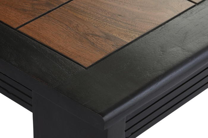 MESA CENTRO ACACIA 100X60X30 NEGRO - Imagen 1
