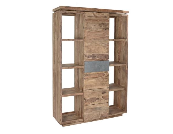 ESTANTERIA SHEESHAM 120X40X185 85,00 NATURAL