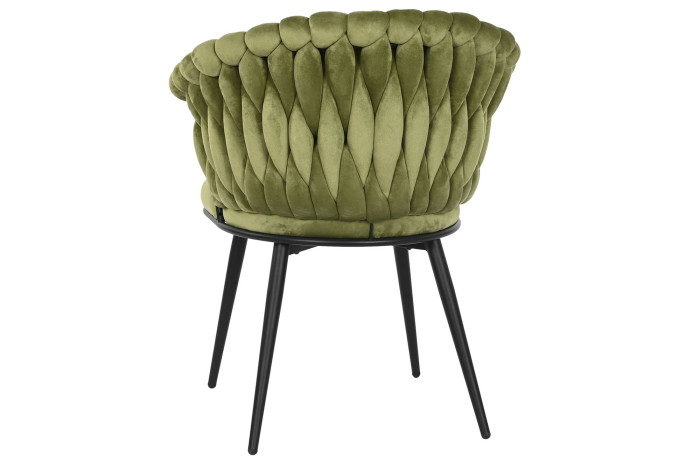SILLA POLIESTER METAL 60X66X84 VERDE - Imagen 1