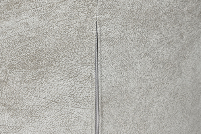 SILLA PU METAL 62X62X84 GRIS OSCURO - Imagen 1