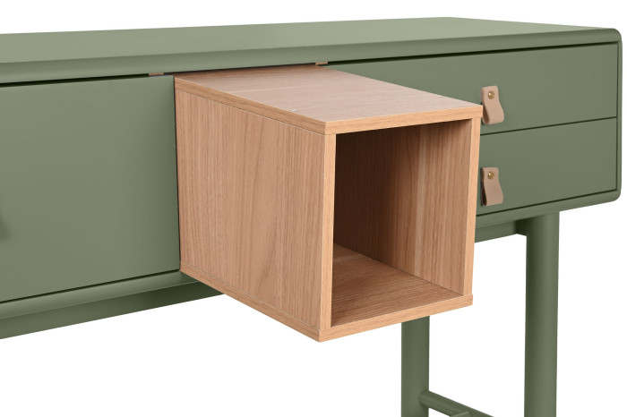 CONSOLA MDF PU 120X35X90 VERDE - Imagen 1