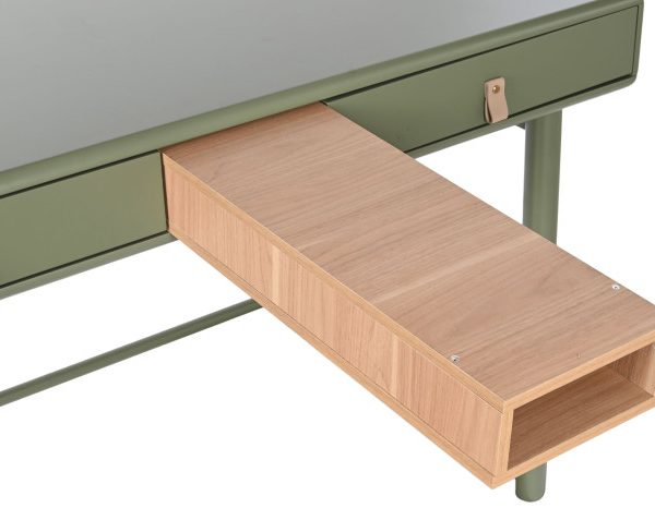 ESCRITORIO MDF PU 120X60X75 VERDE