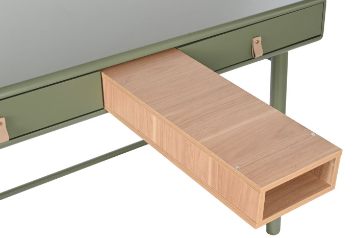 ESCRITORIO MDF PU 120X60X75 VERDE - Imagen 1