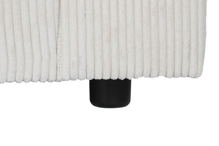 SOFA POLIESTER 224X95,5X66,5 PANA CREMA - Imagen 1