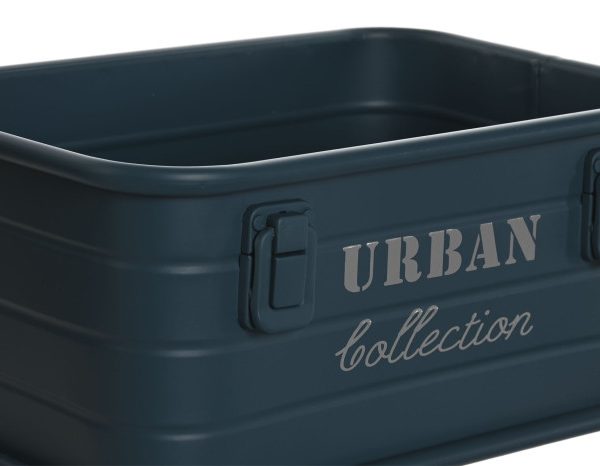 CAJA SET 3 METAL 46X31X19 TRICOLOR MOSTAZA