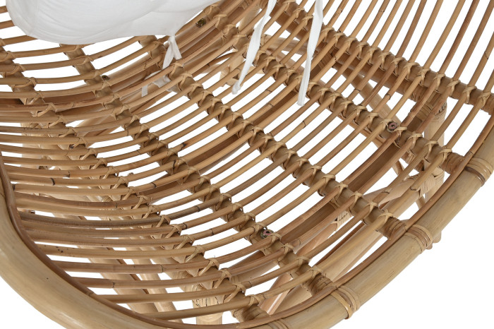 SILLA BAMBU RATAN 76X74X99 NATURAL - Imagen 1