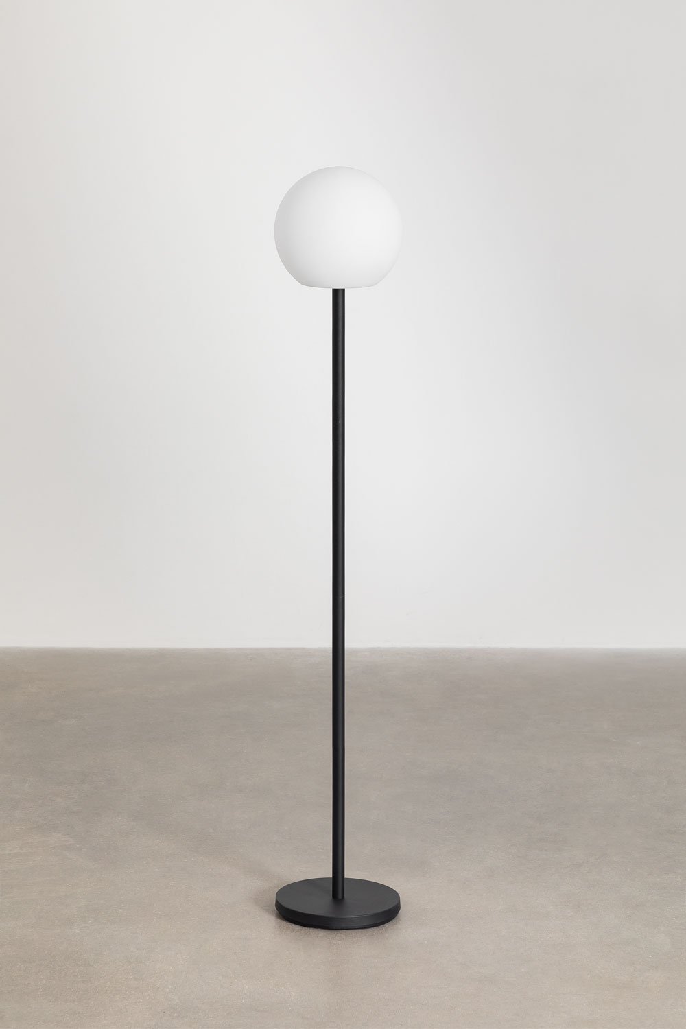 Lámpara de pie LED inalámbrica en hierro Kiemery - Imagen 1