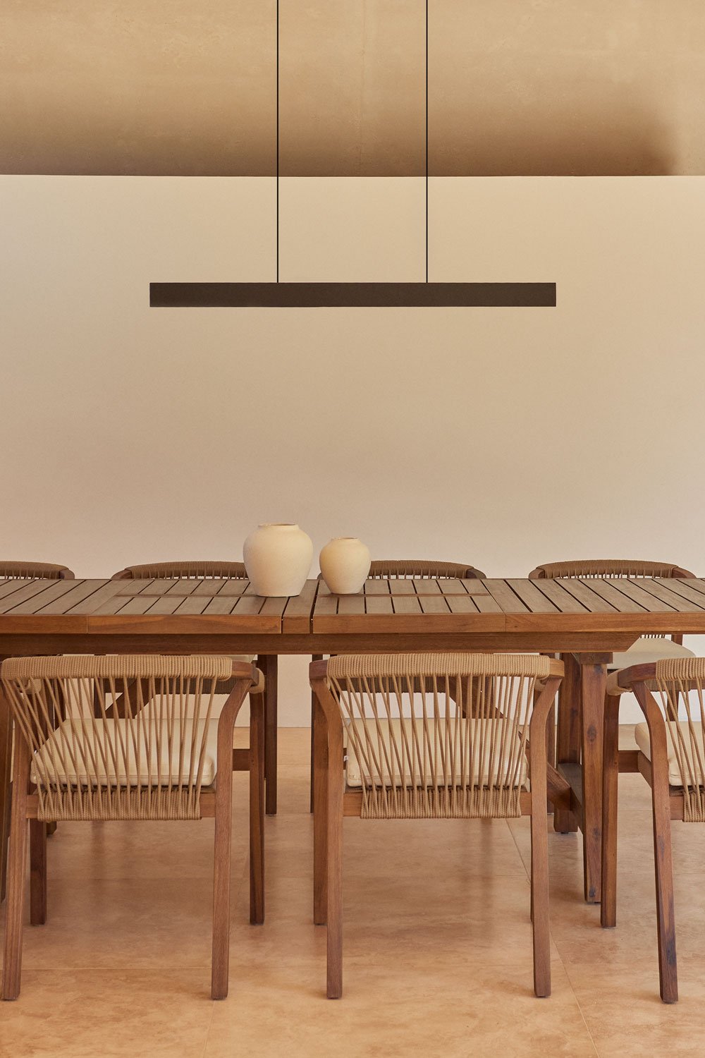Lámpara de Techo Lineal LED en Aluminio (120 cm) Astley - Imagen 1
