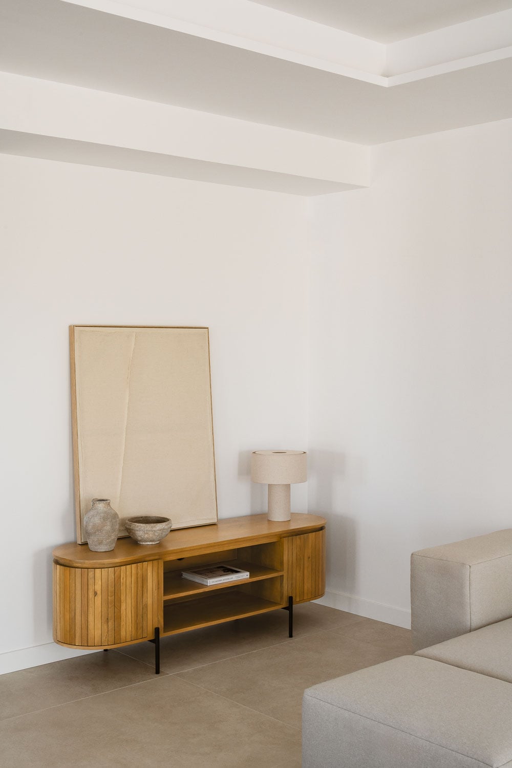 Mueble TV en madera de mango Analis - Imagen 1