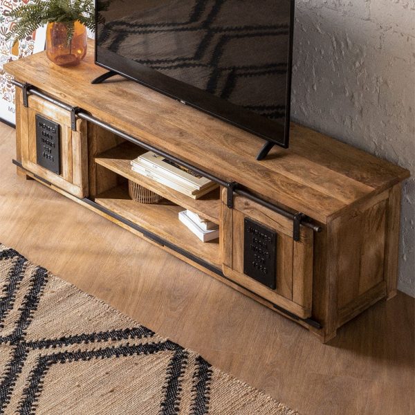 Mueble TV en Madera de Mango Uain