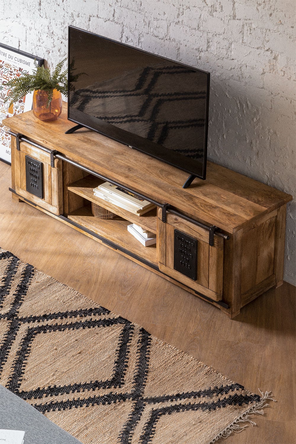 Mueble TV en Madera de Mango Uain - Imagen 1