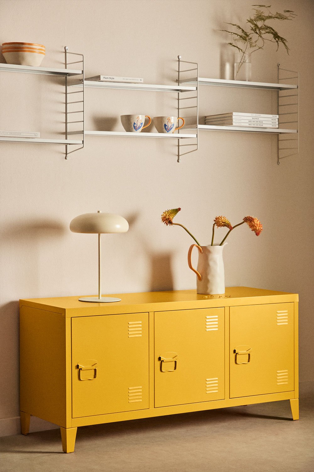 Mueble TV Taquilla en Acero Pohpli - Imagen 1