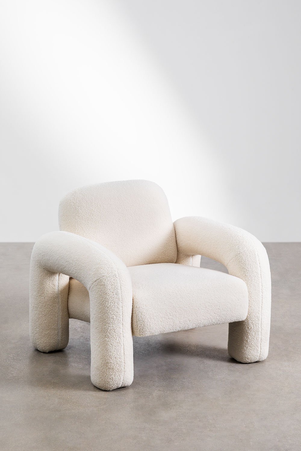 Sillón en borreguito Nicxon - Imagen 1