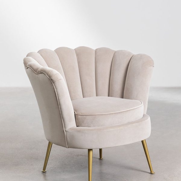 Sillón en Terciopelo Morla